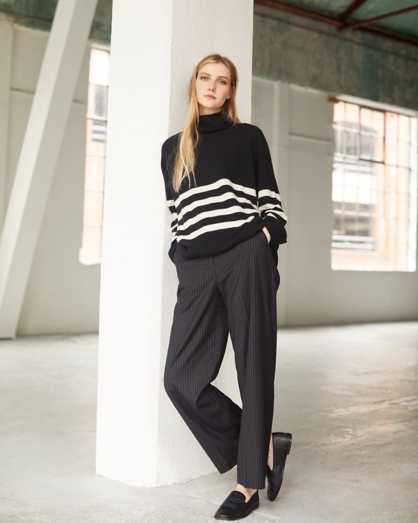 Carolyn Donnelly The Edit Pinstripe Trousers