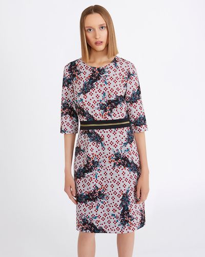 Carolyn Donnelly The Edit Geo Floral Dress thumbnail