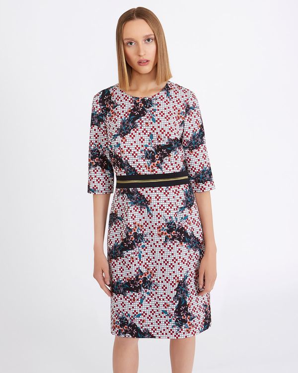 Carolyn Donnelly The Edit Geo Floral Dress