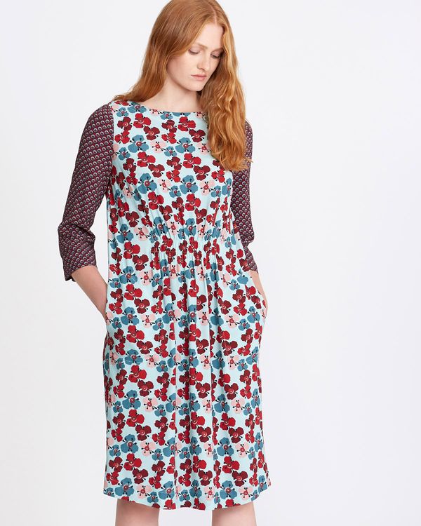 Carolyn Donnelly The Edit Mixed Print Dress