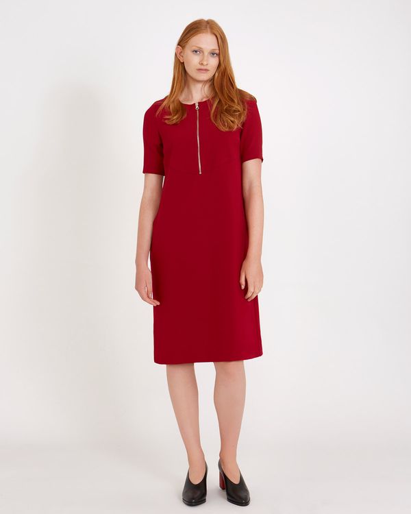 Carolyn Donnelly The Edit Zip Detail Dress