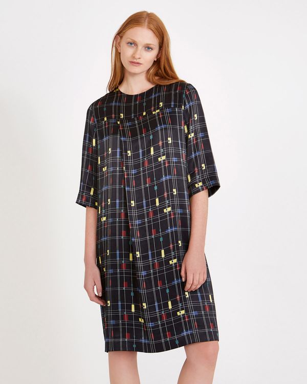 Carolyn Donnelly The Edit Cube Print Dress