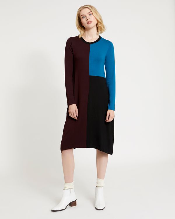 Carolyn Donnelly The Edit Colour Block Jersey Dress