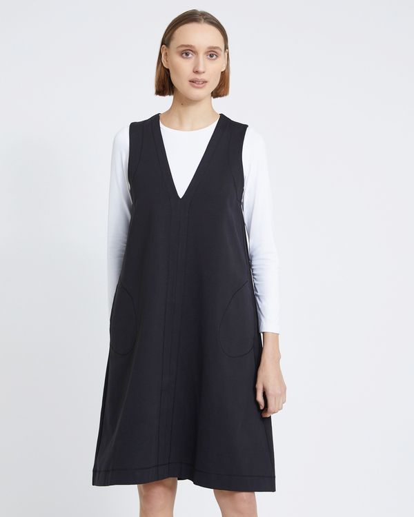 Carolyn Donnelly The Edit Zig Zag Pinafore