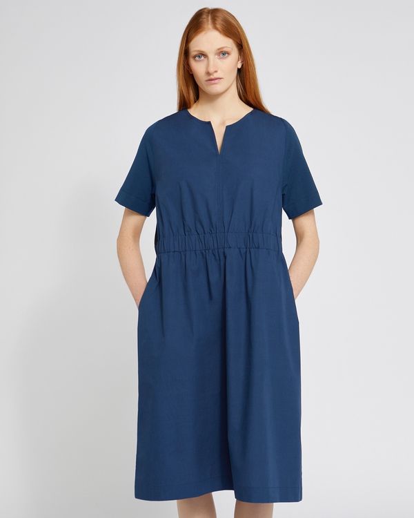 Dunnes Stores | Navy Carolyn Donnelly The Edit Gathered Waist Dress