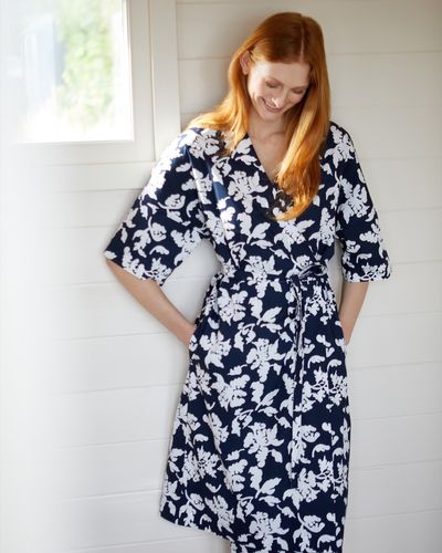 Carolyn Donnelly The Edit Floral Print Wrap Dress