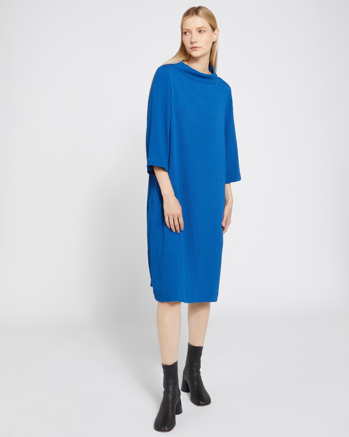 Dunnes Stores | Cobalt-blue Carolyn Donnelly The Edit Pleated Dress