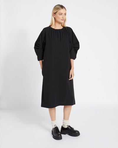 Carolyn Donnelly The Edit Gathered Neck Detail Dress