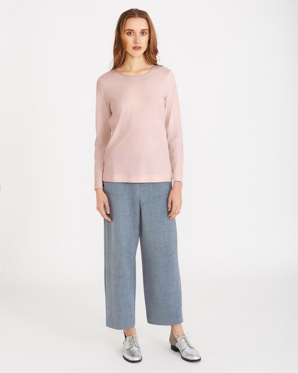 Carolyn Donnelly The Edit Silk Neck Top