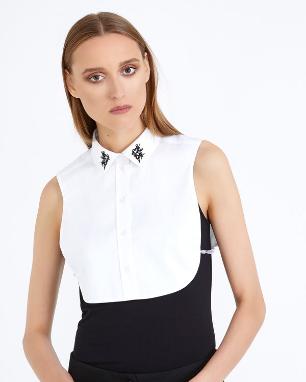 Carolyn Donnelly The Edit Embroidered Shirt Bib
