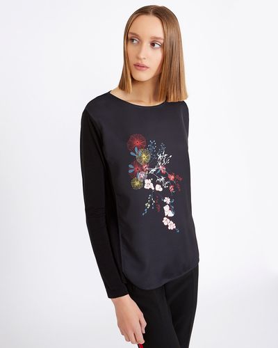 Carolyn Donnelly The Edit Flower Print Top thumbnail