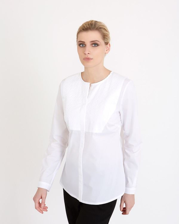 Carolyn Donnelly The Edit Collarless Shirt