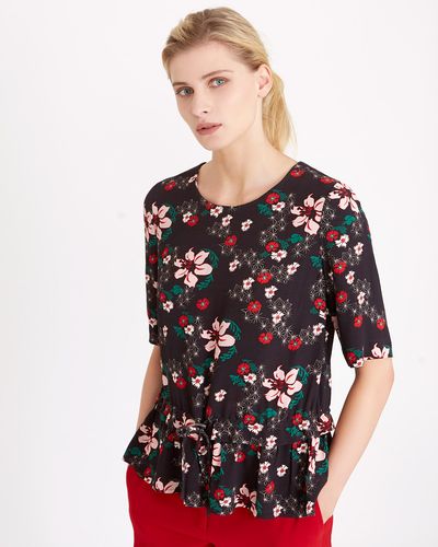 Carolyn Donnelly The Edit Floral Print Top thumbnail