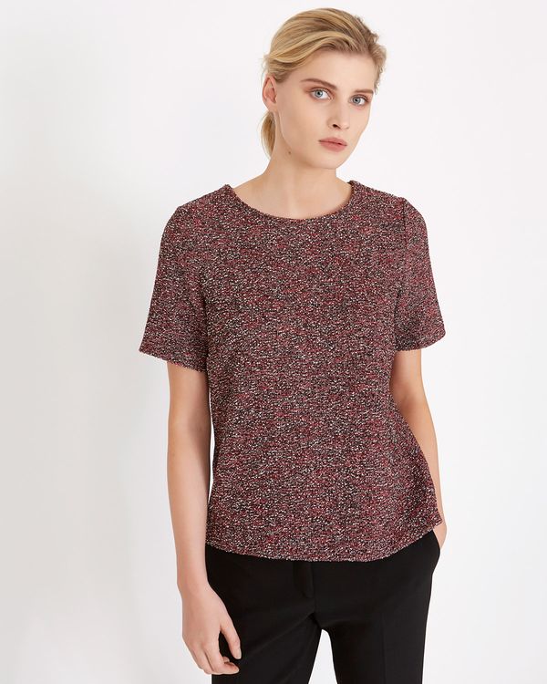 Carolyn Donnelly The Edit Tweed Top
