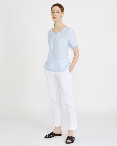 Carolyn Donnelly The Edit Chambray Top thumbnail