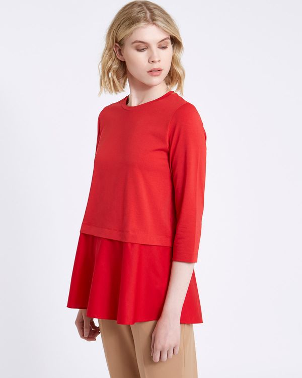 Carolyn Donnelly The Edit Cotton Tunic Flared Top