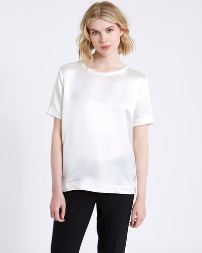 Carolyn Donnelly The Edit Poly Satin Top thumbnail