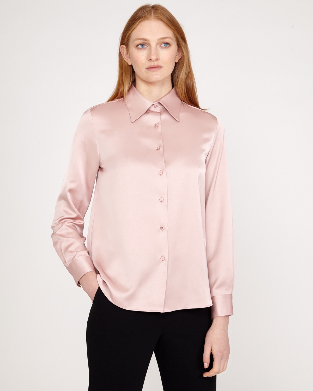 Dunnes Stores | Pink Carolyn Donnelly The Edit Satin Blouse
