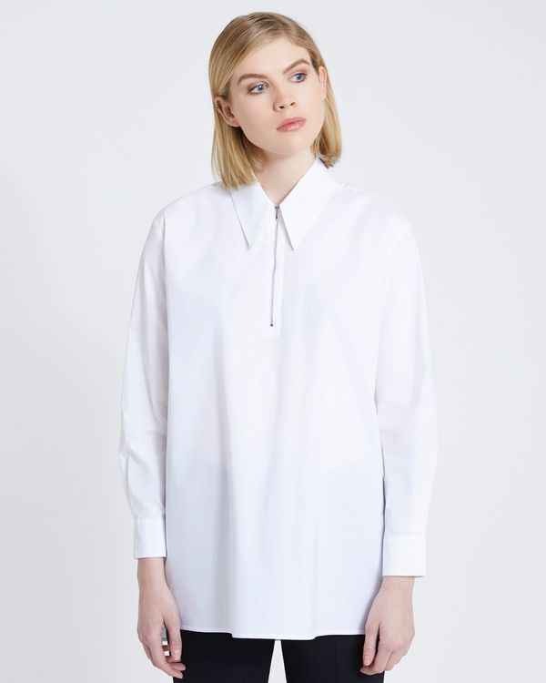 Carolyn Donnelly The Edit Zip Detail Shirt