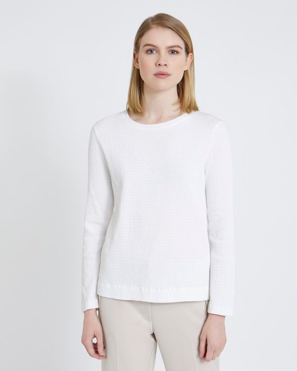 Carolyn Donnelly The Edit Ruched Cotton Top