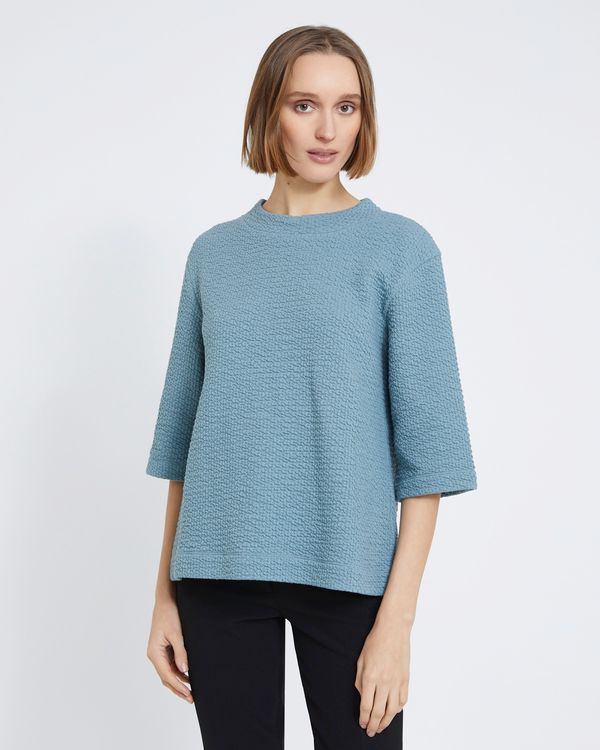 Carolyn Donnelly The Edit Textured Top