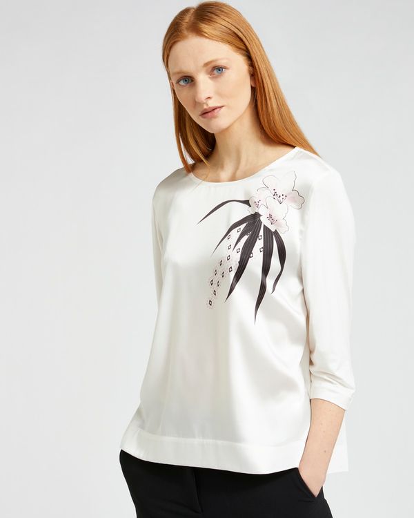 Carolyn Donnelly The Edit Floral Placement Top