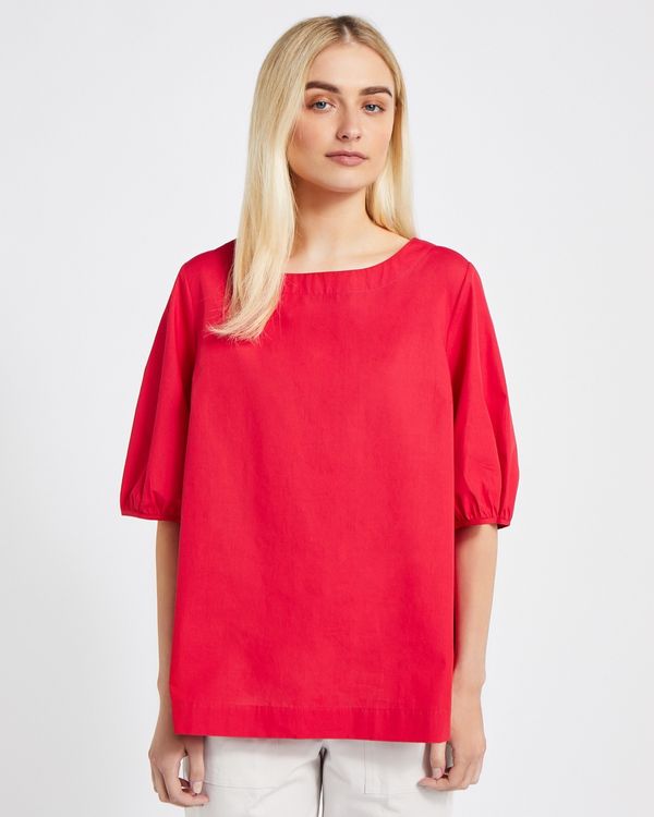 Carolyn Donnelly The Edit Gathered Sleeve Top