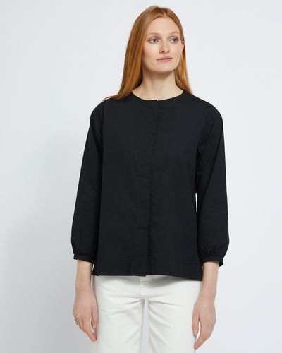 Carolyn Donnelly The Edit Concealed Front Placket Top thumbnail