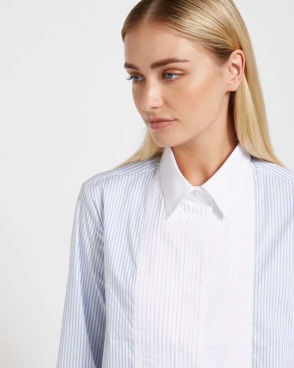 Dunnes Stores | Stripe Carolyn Donnelly The Edit Stripe Pleat Shirt