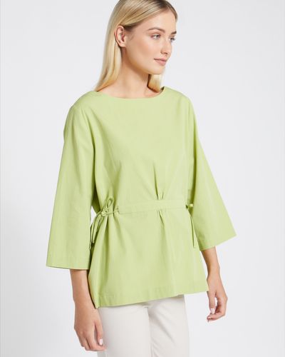 Carolyn Donnelly The Edit Tie Waist Cotton Top thumbnail