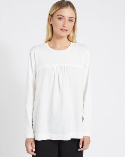 Carolyn Donnelly The Edit Pleat Front Top