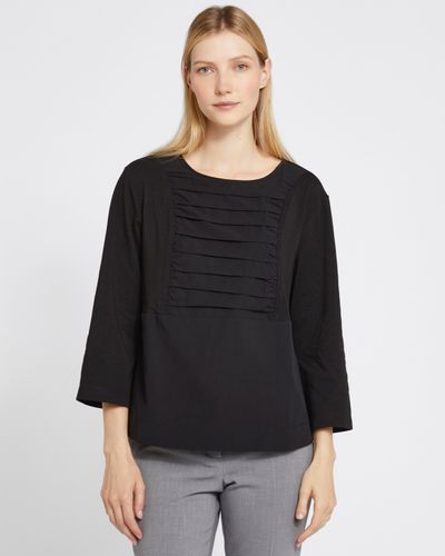 Carolyn Donnelly The Edit Ruched Front Detail Top