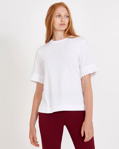 Carolyn Donnelly The Edit Pleated Sleeve T-Shirt thumbnail