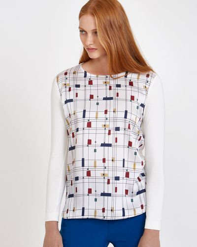 Carolyn Donnelly The Edit Cube Print Top thumbnail