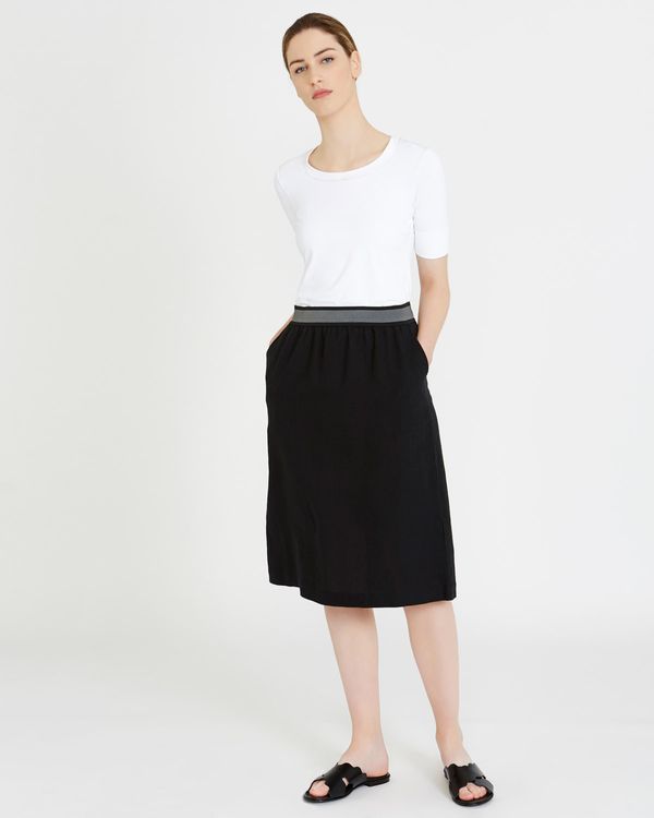 Carolyn Donnelly The Edit Linen Skirt