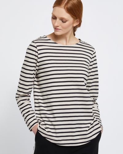 Carolyn Donnelly The Edit Stripe Cotton Top