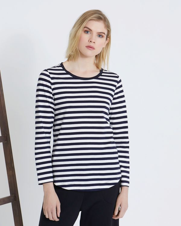Dunnes Stores | Navy Carolyn Donnelly The Edit Stripe Top