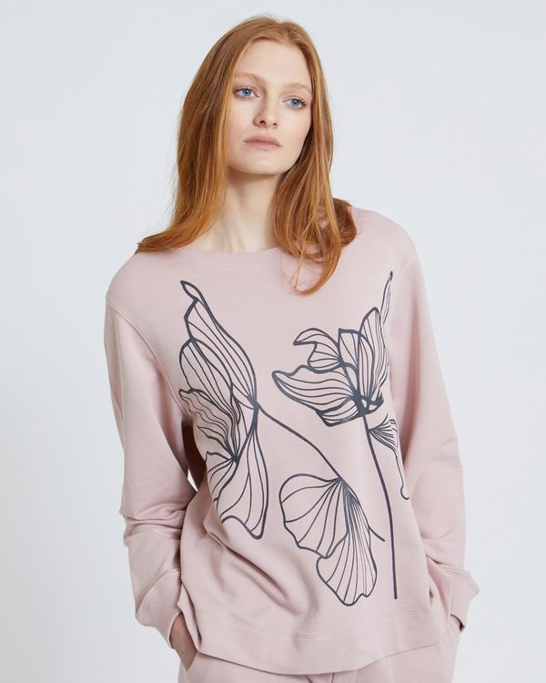 Carolyn Donnelly The Edit Placement Print Sweater