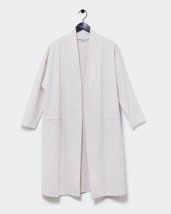 Carolyn Donnelly The Edit Jersey Throw On Coat
