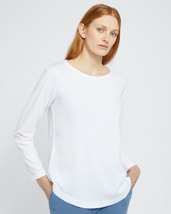 Carolyn Donnelly The Edit White Cotton Top