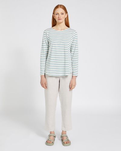 Carolyn Donnelly The Edit Cotton Stripe Top thumbnail
