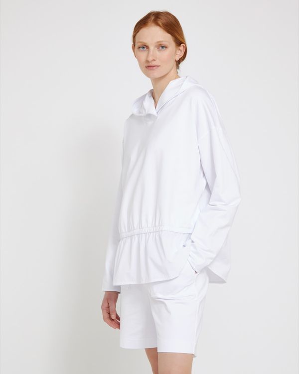 Carolyn Donnelly The Edit Cotton Hem Hoodie