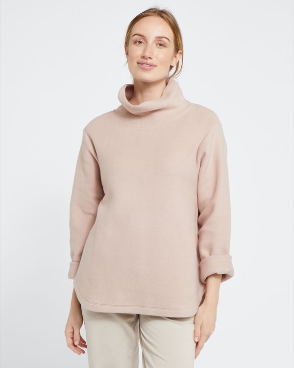 Dunnes Stores | Rose Carolyn Donnelly The Edit Cotton Fleece Polo Jumper