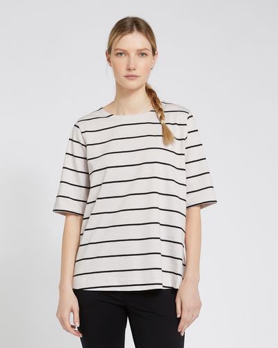 Carolyn Donnelly The Edit Stripe Cotton T-Shirt