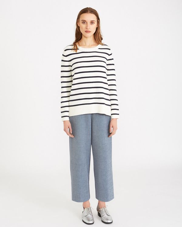 Carolyn Donnelly The Edit Stripe Cotton Knit