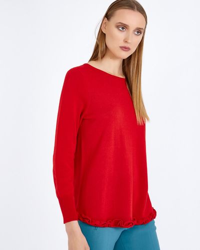 Carolyn Donnelly The Edit Frill Hem Sweater thumbnail