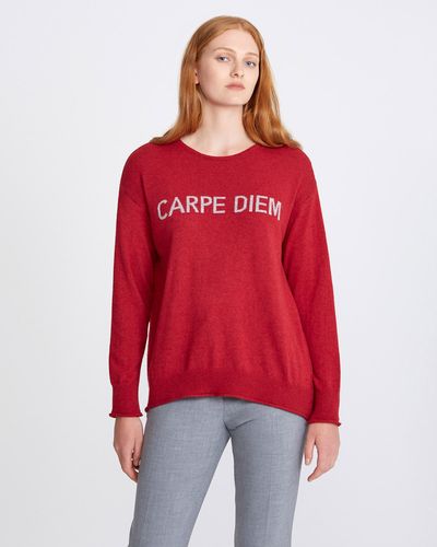 Carolyn Donnelly The Edit Slogan Sweater thumbnail