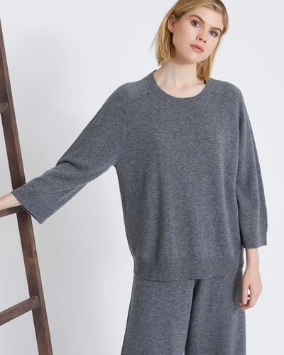 Carolyn Donnelly The Edit Cashmere Mix Raglan Sweater thumbnail