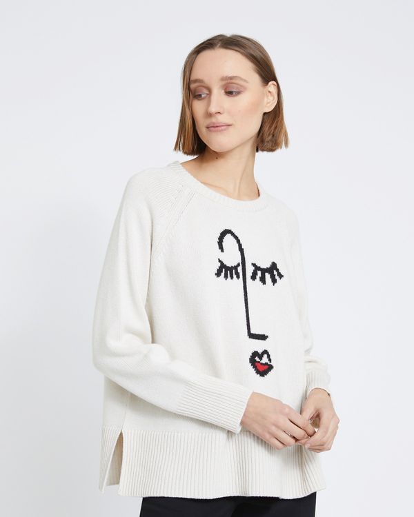 Carolyn Donnelly The Edit Cashmere Mix Face Sweater