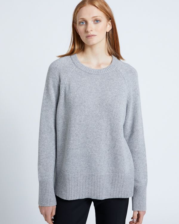 Carolyn Donnelly The Edit Grey Crew Neck Sweater